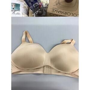 Comfort code cuddl duds nude wirefree tshirt bra size 42C new HSN